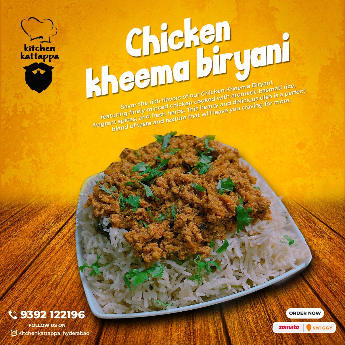 Flavorful Keema Biryani