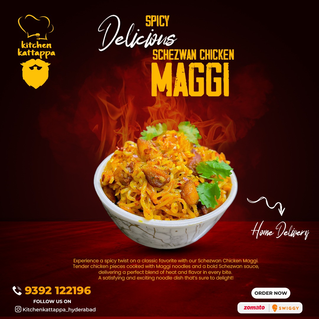 Spicy Schezwan Maggi